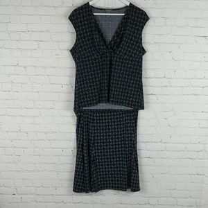 Ann Taylor Petites 2 Piece sleeveless Dress